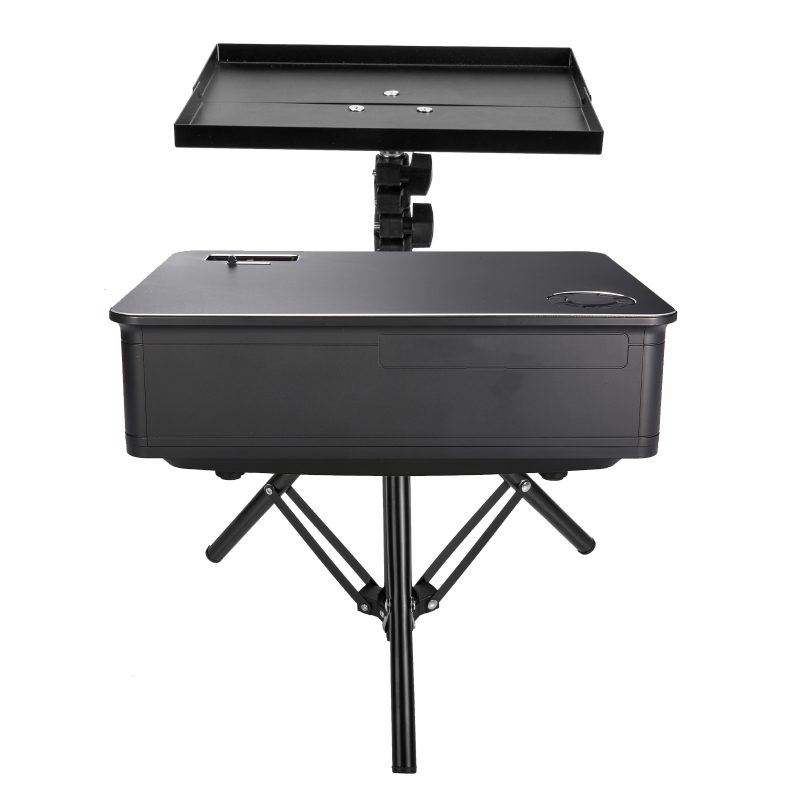 Projector Table Adjustable Folding Projector Tripod Book Stand Laptop Holder